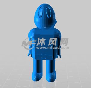 游戏人物的正视图