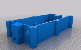 控制盒的轴测图