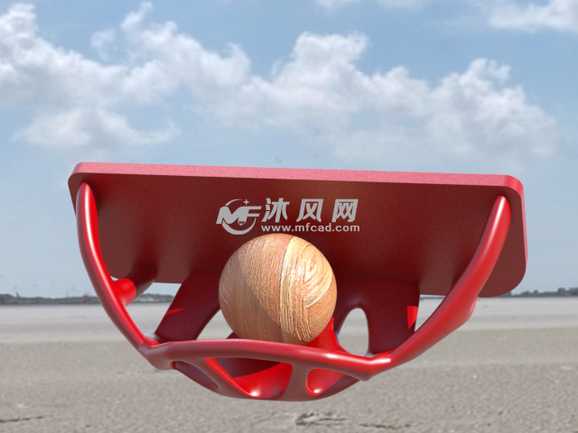 樟脑球收纳小盒渲染图