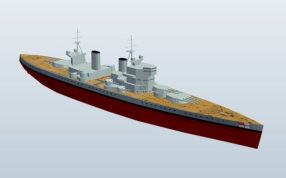 二战英国国王乔治五世级战舰