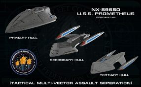 普罗米修斯级航母模型分解图