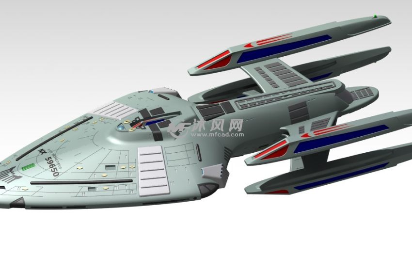 航母模型数模视图