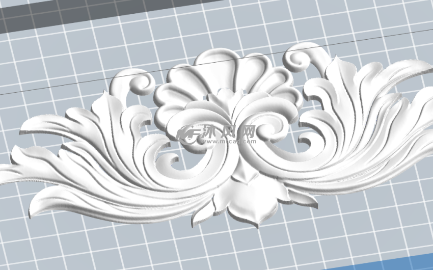欧式雕花模型