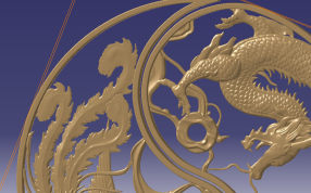 外部八卦骨架放大视图