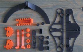 手机齿轮支架零件