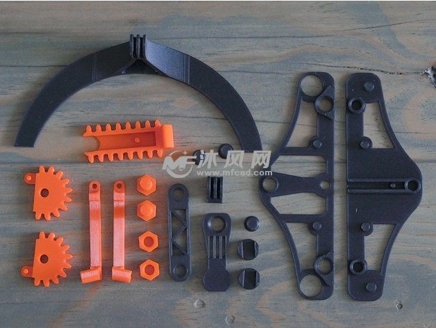 手机齿轮支架零件