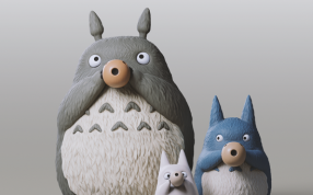 Totoro龙猫家族设计模型