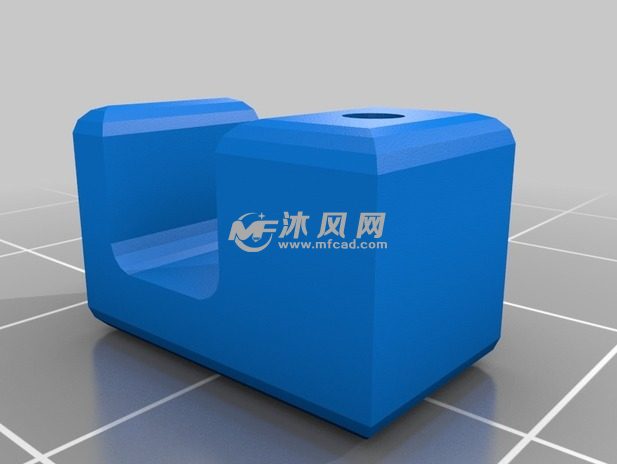 电话线架蓝色渲染