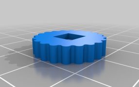 多边形的拇指滚轮