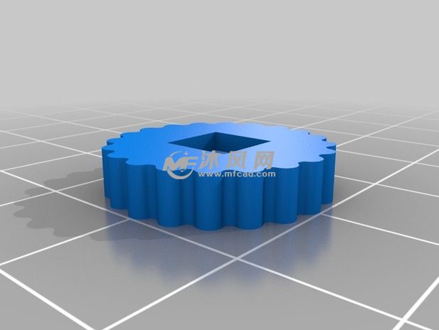 多边形的拇指滚轮