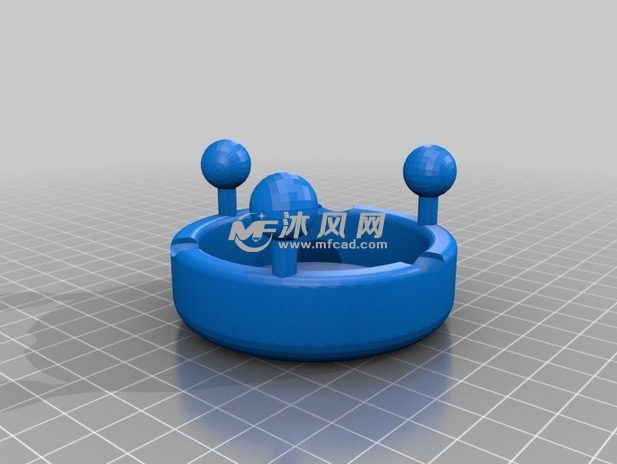 自行设计的一款烟灰缸