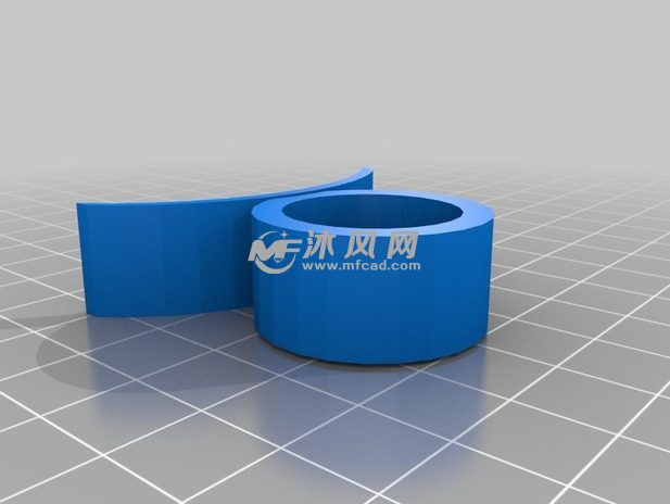 剥橙子皮的小工具侧面