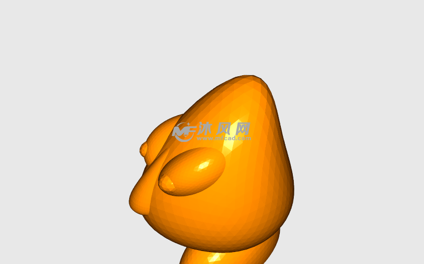鸡蛋伯特渲染图